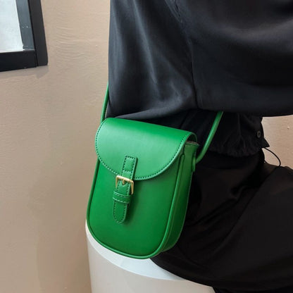 Summer Small Leather Colorful Crossbody Bag Fashion Cute Phone Shoulder Handbag