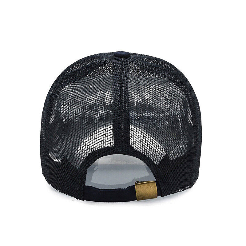 Trucker Cap Mesh Caps Snapback Hat Fishing Hat Full Hollow Outdoor Summer Caps