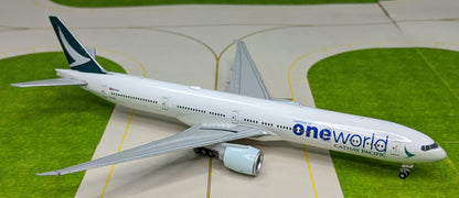 1:400 JC Wings CATHAY PACIFIC One World BOEING 777-300ER Airplane Diecast Model
