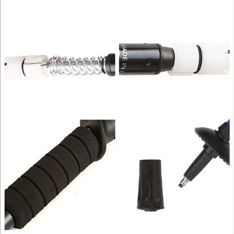 Outdoor Hiking Walking Stick Camping Telescopic Aluminum Alloy Trekking Poles