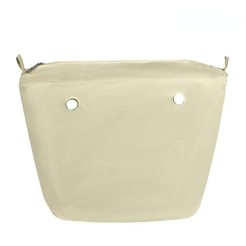 Waterproof Handbag Inner Lining Zipper Pocket Silicone Purse Canvas Accessories