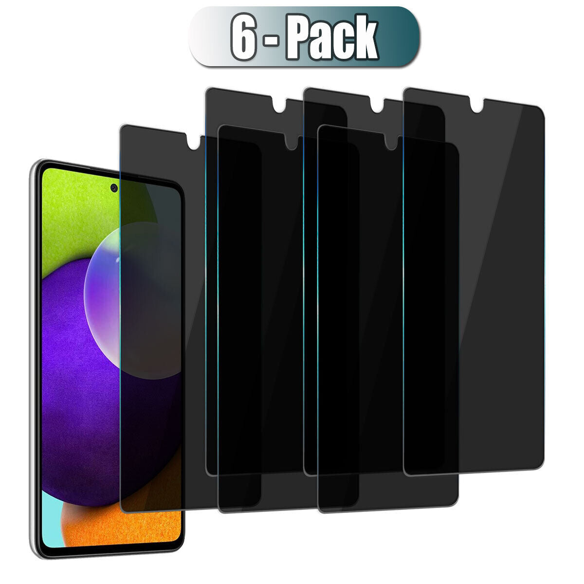 For Samsung Galaxy A52 4G/5G Privacy Tempered Glass Anti-Spy Screen Protector