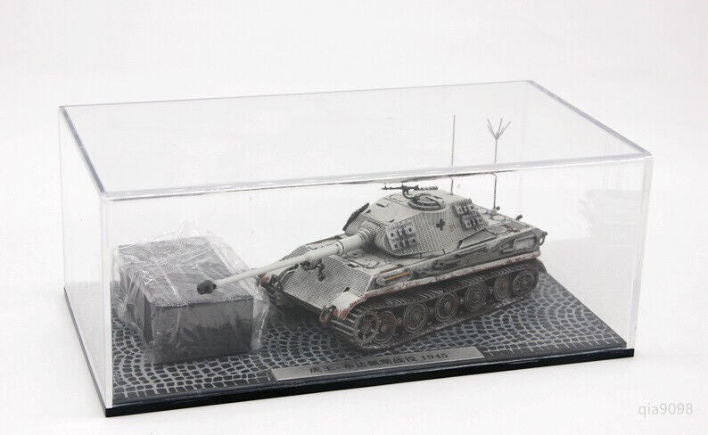 New 1/72 WWII German Tiger II - Budapest 1944 - 1945 Tank Metal + Plastic Model