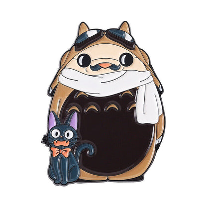 Movies Anime Peripheral Enamel Brooch Lapel Pin Creative Badge Collar Bag Decor