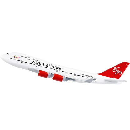 1/400 16cm Virgin Atlantic B747 Airplane Model Alloy Aircraft Bar Decor Gift