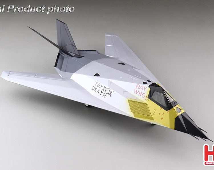 1:72 HM F-117A Nighthawk "Toxic Death" 79-10781, 1991 Bomber Diecast Plane Model