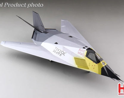 1:72 HM F-117A Nighthawk "Toxic Death" 79-10781, 1991 Bomber Diecast Plane Model