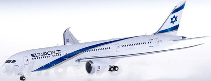 1:200 32CM Herpa El Al BOEING 787-9 Passenger Airplane ABS Plastic Plane Model