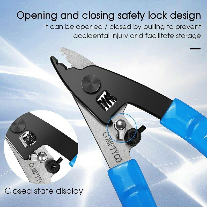 VCFS-2 Two-port Fiber Optical Stripper Pliers Wire Strippers for FTTH Tool