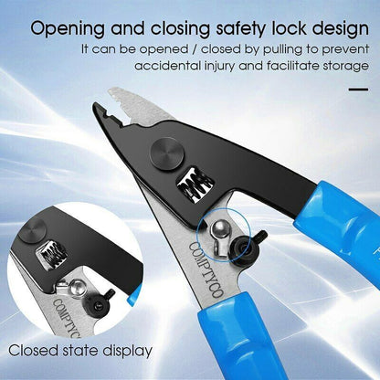 VCFS-2 Two-port Fiber Optical Stripper Pliers Wire Strippers for FTTH Tool