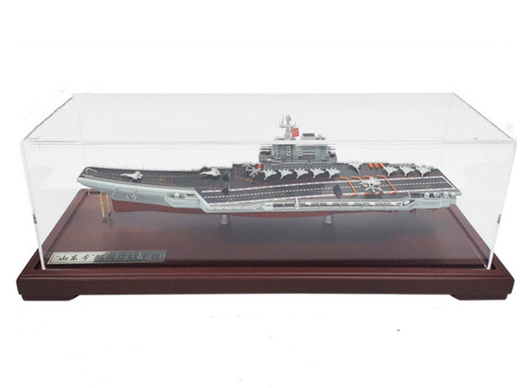 1:1000 36CM Shandong Aircraft Carrier #17 Warship Diecast Battle Ship Model