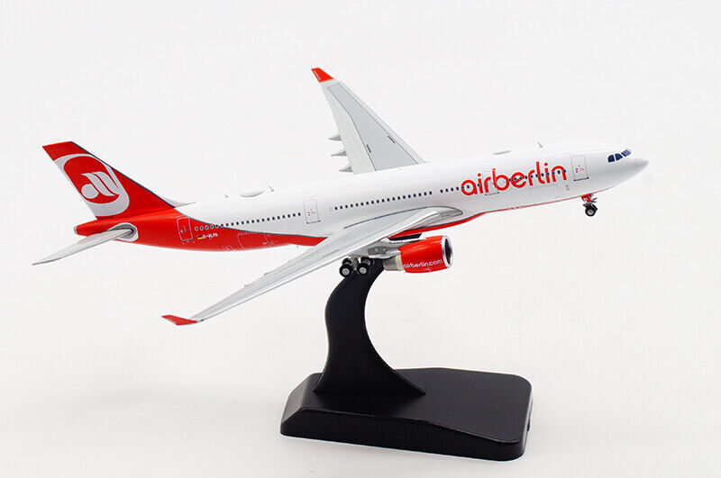 1:400 JC WINGS Airberlin AIRBUS A330-200 Passenger Plane Diecast Aircraft Model