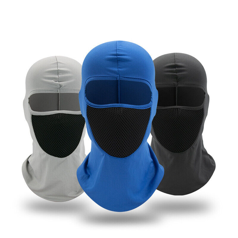 Pullover Cap Full Face Mask Breathable Sports Hat Scarf Headgear Windproof ⌒