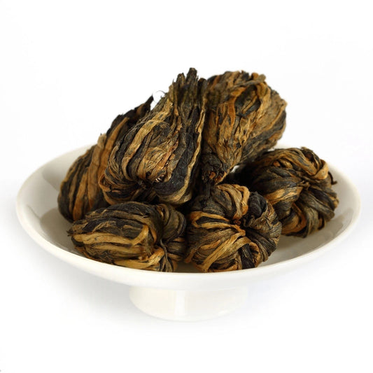 500g Nonpareil Supreme Yunnan Black Tea Fengqing Pagoda Dian Hong Golden Buds