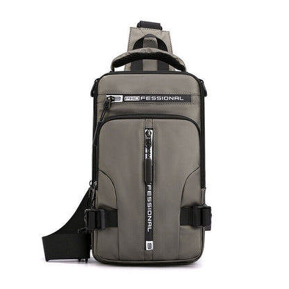 Men Nylon Backpack Cross body Shoulder Bag Male Messenger Chest Bags New