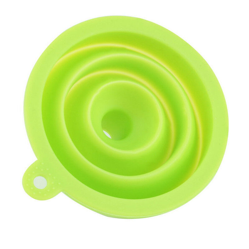 YGS-Y053 Quality 1pc Mini Silicone Gel Foldable Collapsible Hopper Kitchen cook