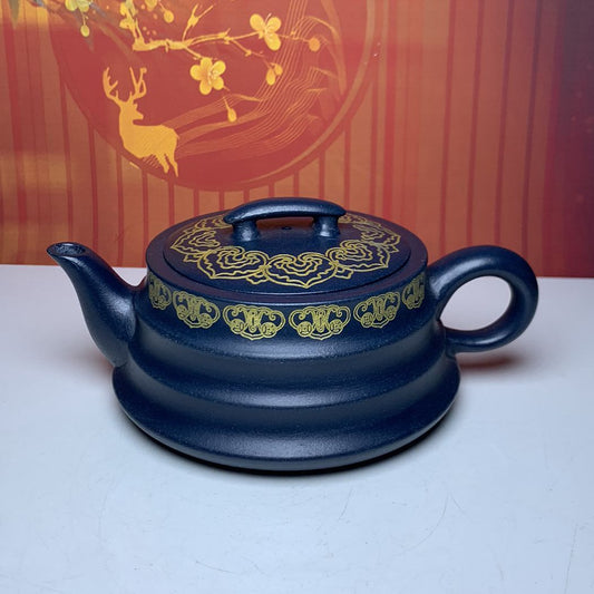 Vintage Chinese Yixing Purple Clay Teapot Zisha Ceremony Nice Teaware Collection
