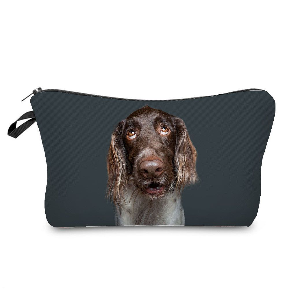 Cosmetic Bag Pencil Case Large Traveling Toiletry Makeup Pouch 18*22*13.5 Cm 1pc