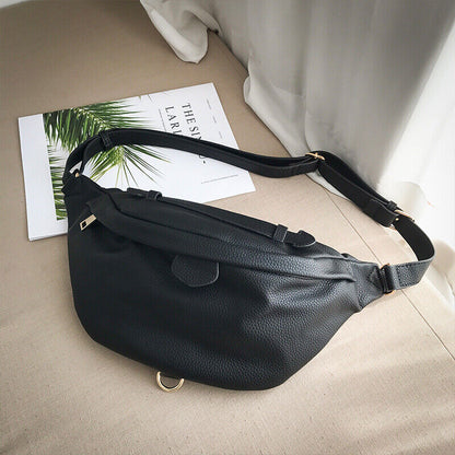 Women Crossbody Bag Soft Artificial Leather Shoulder Bag Messenger Bag Pack