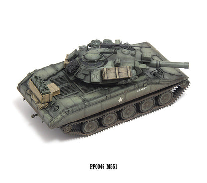 1/72 PP0046 US M551 Sheridan Tank Model