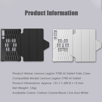 Original Lenovo Legion Tab Y700 Gen 5 (2026) 8.8" Tablet Folio Case Stand Cover