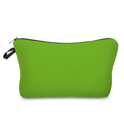 Heat Transfer Cosmetic Bags Toiletry Purse Waterproof Makeup Organizer Storage