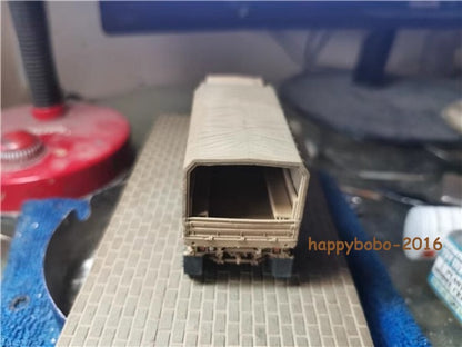 1/72 Scale US Army M1083 Six-wheeled Truck Model 3D Resin Printing