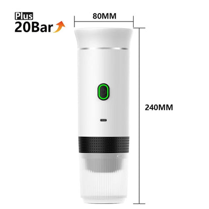Portable Espresso Machine - 3-in-1 Travel Coffee Maker