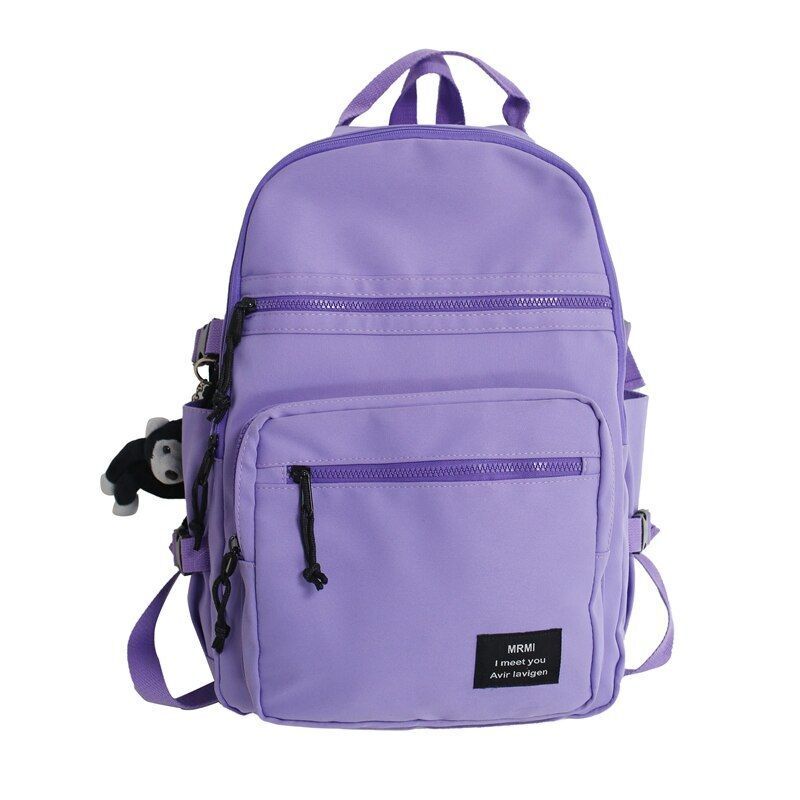 Student Backpack School Bag Rucksack Leisure Traveling Yellow/Purple/Red/White
