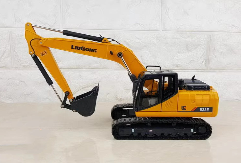 1:35 28CM LIUGONG CLG922E Excavator Construction Vehicles Machine Diecast Model