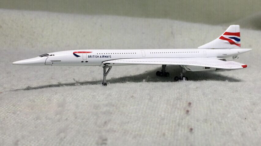 Concorde British Airways 1/400 DIECAST Aircraft plane Model