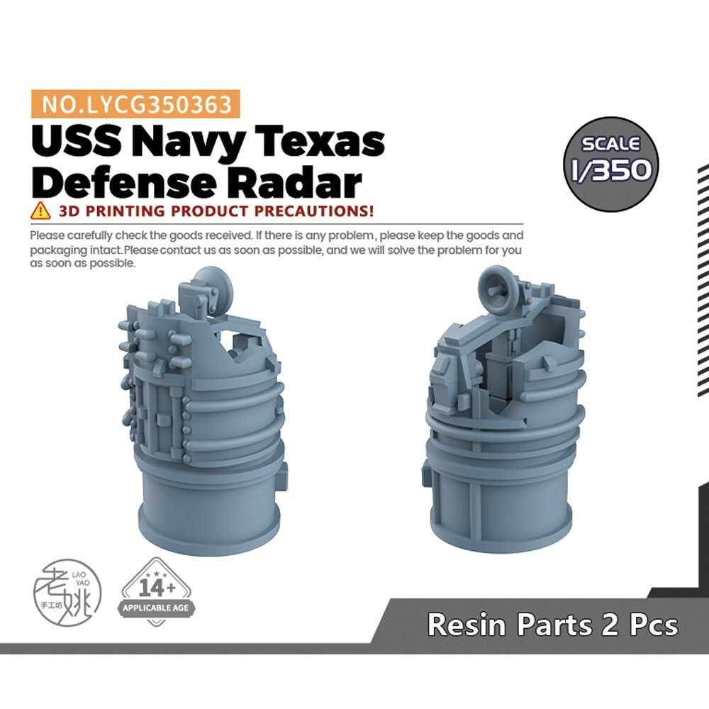 Yao's Studio LYCG350363 1/350 Model Upgrades Parts USS Navy Texas Defense Radar