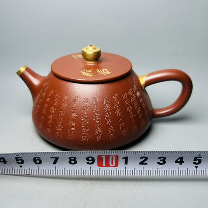 Vintage Chinese Yixing Purple Clay Teapot Zisha Ceremony Teaware Collection Rare