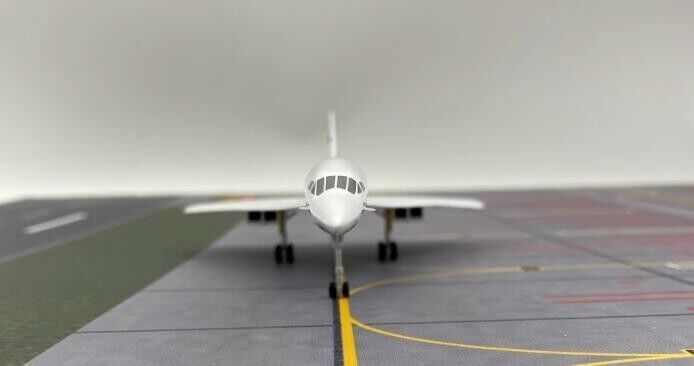 1:200 31CM Hogan AIR FRANCE Concorde Passenger Aircraft Diecast Plane Model