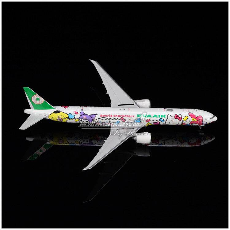 1:400 Phoenix EVA Air Boeing 777-300ER Airplane Diecast Aircraft Plane Model