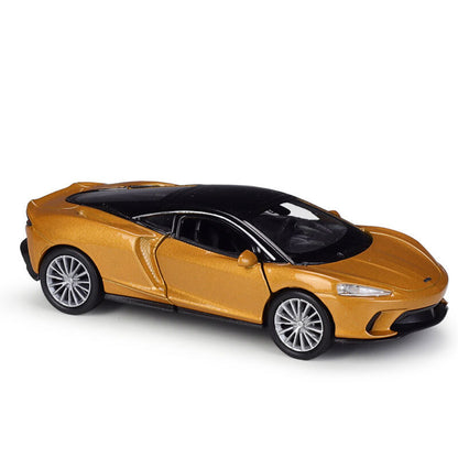 1/36 McLaren GT Model Car Metal Diecast Toy Cars Boys Toys for Kids Gifts Gold