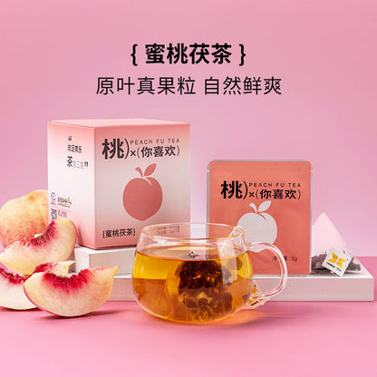 Flower fruit tea bag, fruit flower tea 21g