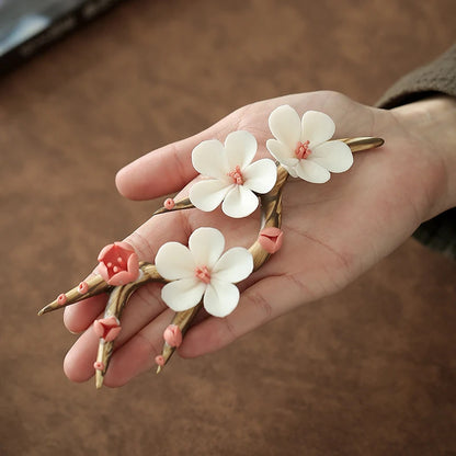 Chinese Ceramic Tea Pet Decoration Handmade Flower Shape Tea Teaware Accessories