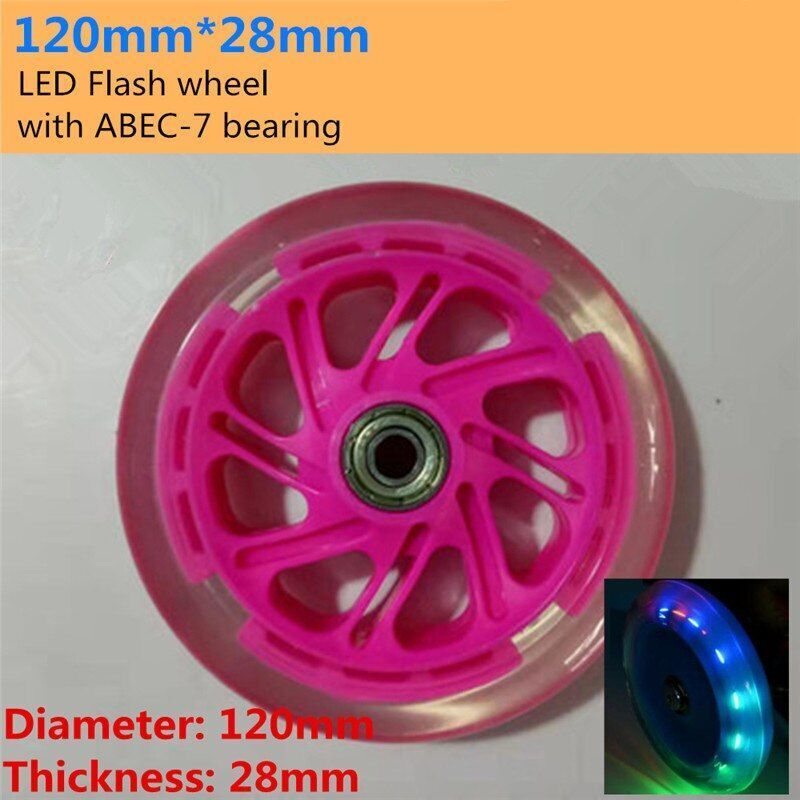 1pc 200/180/175/145/120/40/30/24mm Scooter Skating Wheel Tire PU Skateboard 12 V