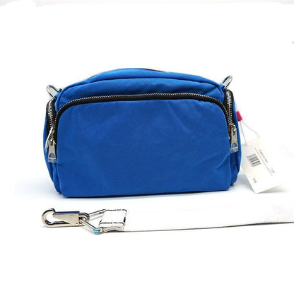 Nylon Medium Size Messenger Bag Fashion Shoulder Bag Purse Grey/Blue/Black/White
