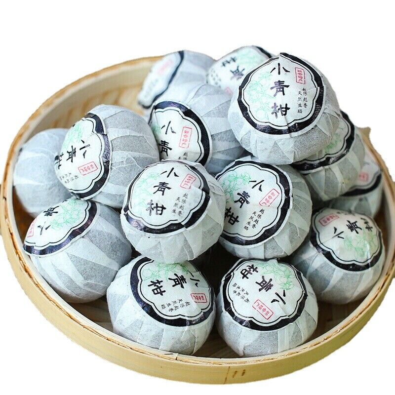 500g Yunnan Menghai Pu-erh Tea Xiaoqinggan Ripe Tea Pu-erh Tea Healthy Drink