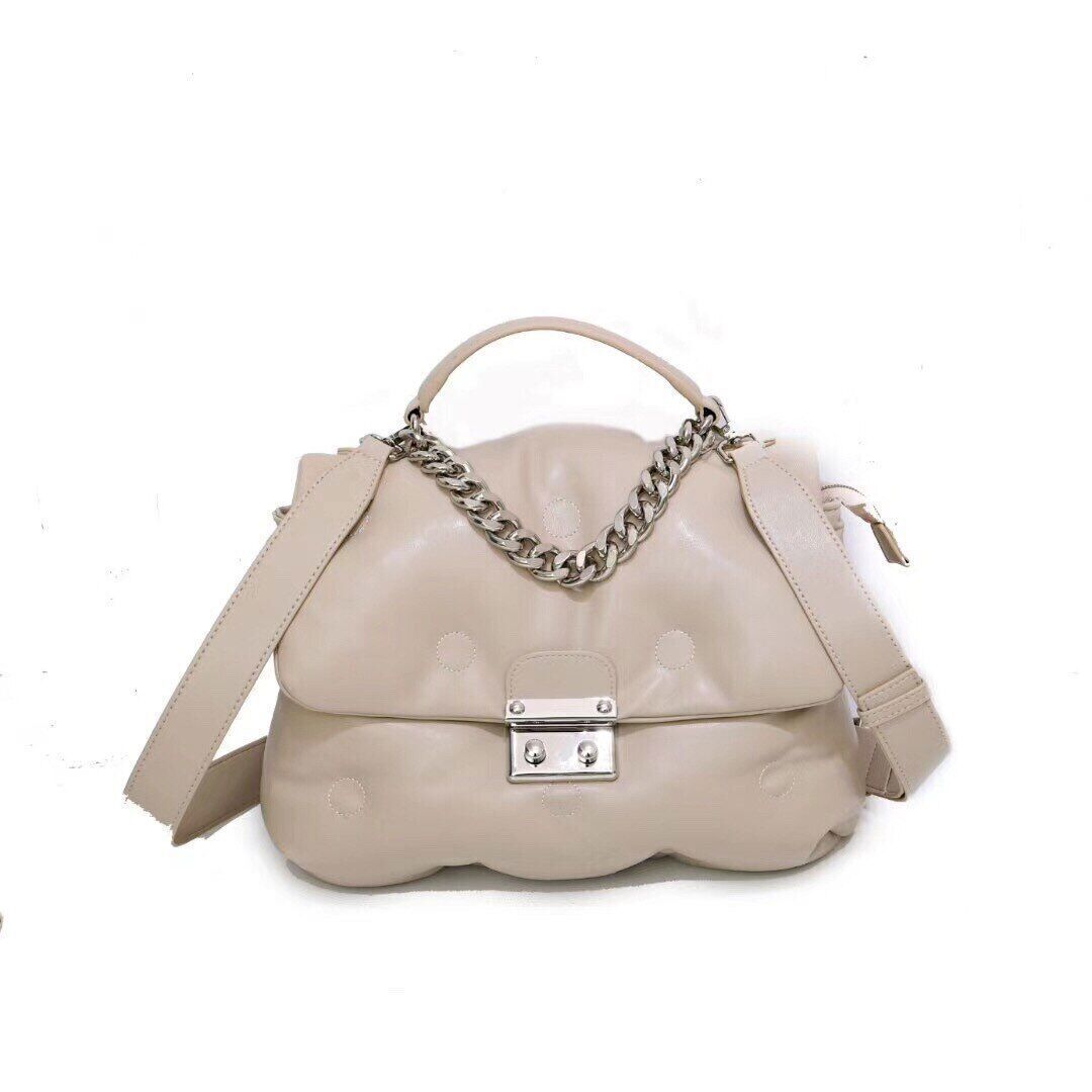 Women Cotton Feather Down Bag Crossbody Bag Handbag Shoulder Tote Bag