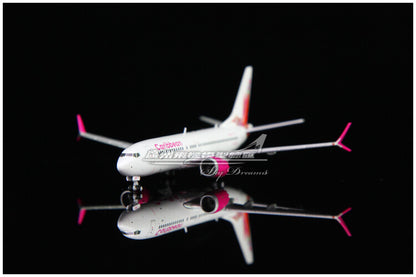 1:400 GeminiJets Caribbean BOEING B737 MAX 8 Airplane Diecast Plane Craft Model
