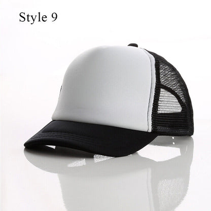 Parent-child Sun Hats Travel Soild Color Caps Baseball Caps Children Classic ⊹ ⊰