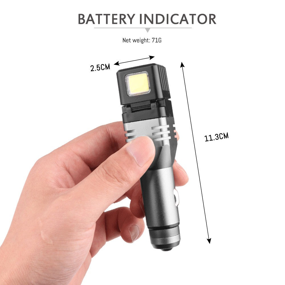 XPG LED Car Cigarette Press Switch Lighter Flashlight Rechargeable Light