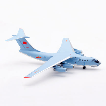 1:200 SQ Wings PLAAF Ilyushin Il-76 21041 Passenger Airplane Diecast Model