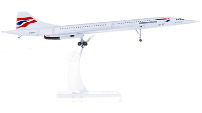 1:200 31CM Hogan BRITISH AIRWAYS Concorde Passenger Aircraft Diecast Plane Model