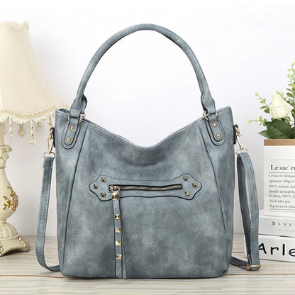 Celela Women Ladies Studs Tote Handbag Crossbody Bag Shoulder Tote Bag Purse US