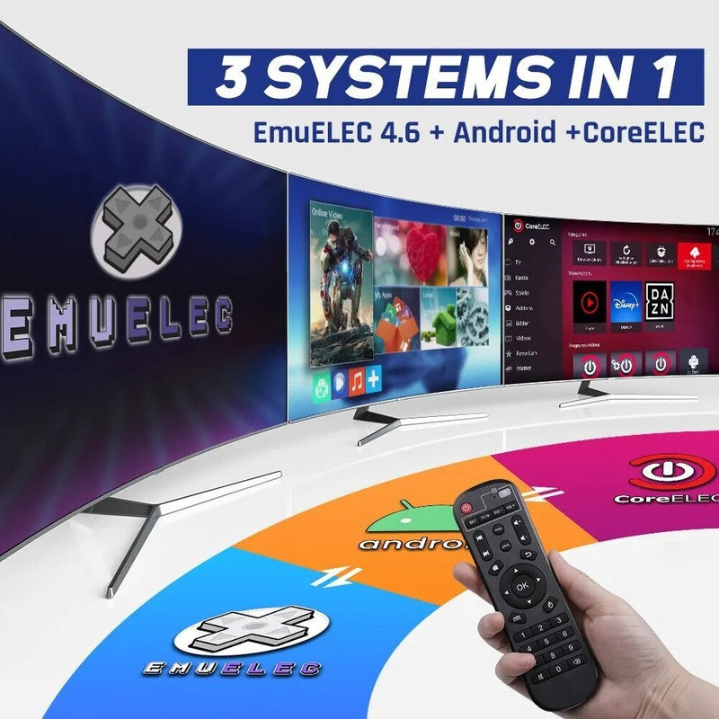 Super Console X2 Pro Game Box Retro Video Game Console TV Box 100000 Video Games