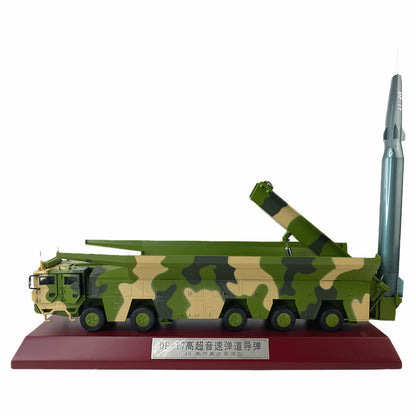 1:45 43CM DF-17 Missile Launcher Truck Diecast Military Armor Model Collection